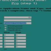 Function Points Now Prototype Demo 1 Min