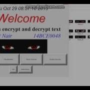 Encryption And Decryption Of Text Using Simple Cipher Algorithms Python 3 5