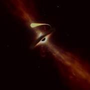 Death By Spaghettification Artistic Animation Of Star Being Sucked In By A Black Hole