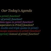 Print In Python 3 Pprint Instead Of Print Single Double And Triple Quotes In Print