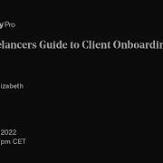 GoDaddy Pro EMEA Meetup The Freelancers Guide To Client Onboarding