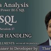 Error Handling In SQL Error Codes SQL States SQL Exceptions