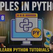 8 How To Write A Code Tuples In Python What Is Tuples And Example Python Tutorial Beginners