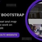 React Bootstrap 9 Используйте функцию карусели и карты для работы с отзывами