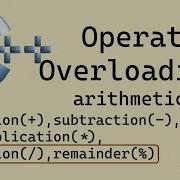 C Basics Operator Overloading Part 4 Division Remainder
