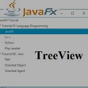 JavaFX Tutorial 21 TreeView Java GUI