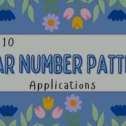 Grade 10 Applications Of Linear Number Patterns
