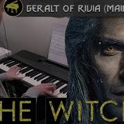 Geralt Of Rivia Main Theme Netflix The Witcher EPIC Piano Cover SHEET MUSIC