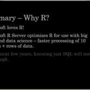 Exploring Dark Data With SQL Server 2016 And R