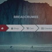 Cool Breadcrumbs Design HTML CSS