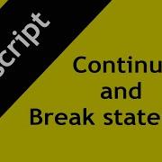 79 JavaScript Break And Continue Statement JS Break And Continue Statement