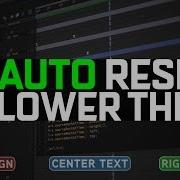 AUTO Resize Lower Third FREE Template After Effects Premiere Pro