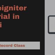 Codeigniter Tutorial In Hindi Active Record Class Part 8 2020