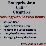 Enterprise Java Unit 4 Chapter 2 Session Beans
