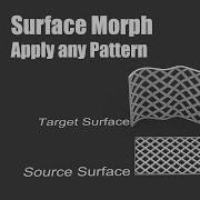 Surface Morph Apply Any Pattern To Curved Surface Grasshopper Tutorial