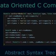 04 Abstract Syntax Tree Beginnings Data Oriented C Compiler