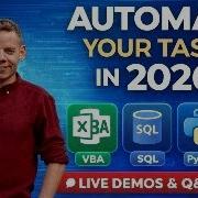 3 Real Automation Demos Excel VBA SQL Python