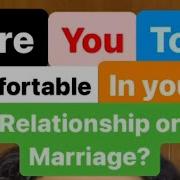 Are You TOO Comfortable In Your Relationship Or Marriage Watch To Find Out