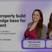 How To Properly Build A Knowledge Base For AI Agents Recording