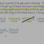 Dimensional Analysis Word Problem Example