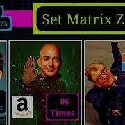 Best Matrix Technical Interview Question Apple Amazon Microsoft Google Set Matrix Zeroes 73
