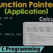 Application Of Function Pointers In C