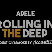 Adele Rolling In The Deep Acoustic Guitar Karaoke Version