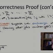 A Scheduling Application Correctness Proof Part 1