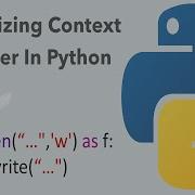 75 Python For Beginners Building A Custom Context Manager In Python