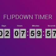 How To Create Flip Countdown Clock With Javascript And Css3 Flipdown Js