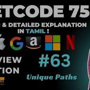 LeetCode Unique Paths Problem Dynamic Programming Explained In Python LeetCode 62 Solution Dsa