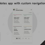 Notes App With Custom Bottom Navigation Material UI Design Part 1 With Code Android Studio