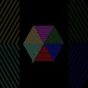 Amazing Hypnotic Hexagon Design Python Turtle