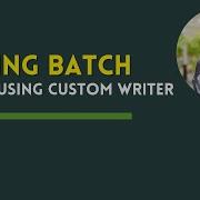 How To Read Csv File Insert Into Database In Spring Batch Using Custom Writer