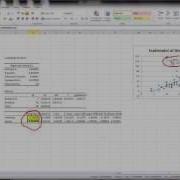 Excel Simple Linear Regression
