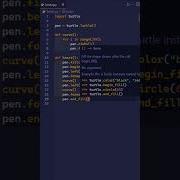 Draw A Heart Using Python Turtle Python Graphics Python Programming Turtle Coding