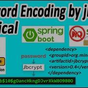 Password Encoding Using JBcrypt Library In Spring Boot