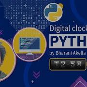 Create A Digital Clock Using Python Python Projects For Beginners Python GUI Scaler