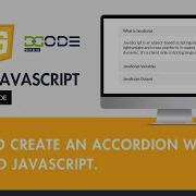 Creating A Simple Accordion With HTML CSS And JavaScript Accordion