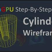 WebGPU 14 3D Cylinder Wireframe
