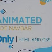 How To Create Animated Slide Navbar In HTML CSS Vertical Slide Navigation Bar CSS Navbar