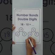 Singapore Math Mini Tutorial Number Bond Subtraction With Double Digits Subtraction