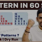 How To Solve Patterns Nested Loop In Java Paterns In Java Patterns Programs Prateik Sharma