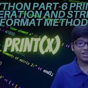 Python Tutorial Python Part 6 Python Coding Python Print Operation Python For Beginners
