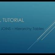 Учебное пособие по SQL Самообъединение иерархических таблиц