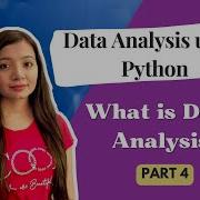 What Is Data Analysis Data Analysis Using Python Part 4 Tech Classes