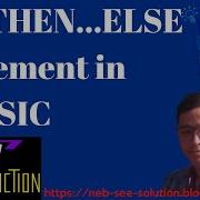 IF THEN ELSE Statement In Qbasic IF THEN ELSE Computeraddiction Control Statement In Qbasic
