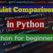 13 Python Bangla Tutorial Python List Comparison