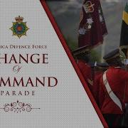 Jamaica Defence Force Change Of Command Parade