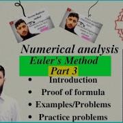 Euler Method Error Bound For Euler S Method Part 3 Syed Series Lecture Numerical Analysis